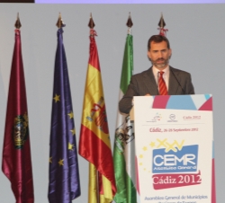 Inauguración de la XXV Asamblea General del Consejo de Municipios y Regiones de Europa